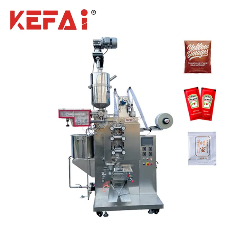 Màquina d'embalatge de sobres de salsa KEFAI d'alta velocitat