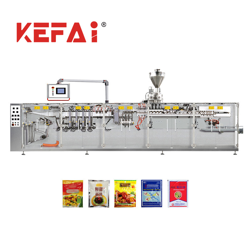 Màquina d'embalatge de bosses de tancament lateral plana KEFAI Granule HFFS