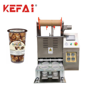 Màquina d'embalatge de vidre de crispetes KEFAI